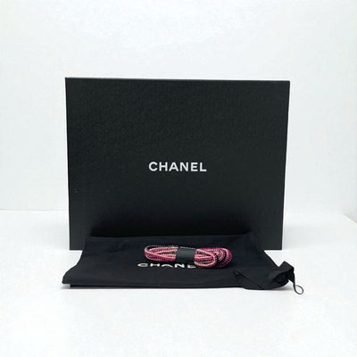 シャネル CHANEL ブーツ ショートブーツ 靴 シューズ レザー ムートン アイボリー ブラック 未使用 ココマーク スノーブーツ