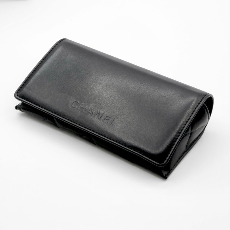 シャネル CHANEL サングラス ブラック ココマーク フェイクパール アイウェア ロゴ