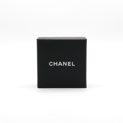 シャネル CHANEL ピアス イヤリング シルバー ココマーク ラインストーン ハート