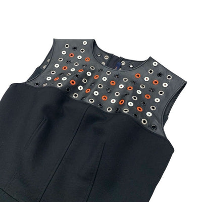 ルイヴィトン LOUIS VUITTON ワンピース ウール ブラック ドレス