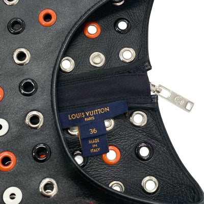 ルイヴィトン LOUIS VUITTON ワンピース ウール ブラック ドレス