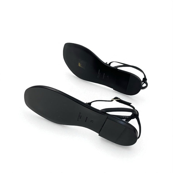 サンローラン SAINT LAURENT カサンドラ サンダル 靴 シューズ レザー