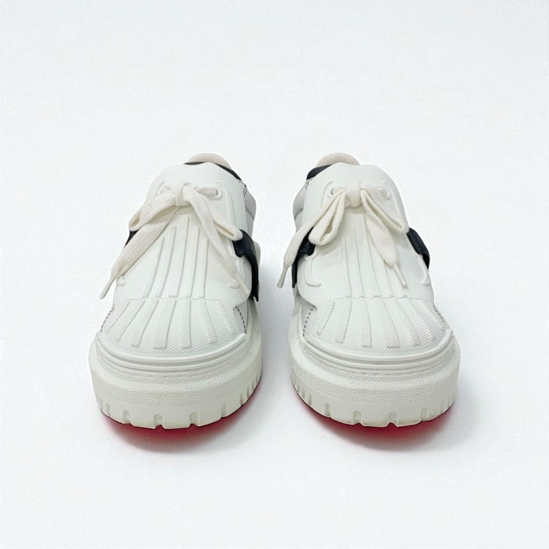 クリスチャンディオール CHRISTIAN DIOR Dior-ID スニーカー 靴 シューズ レザー ラバー ホワイト ブラック ロゴ ベルクロ