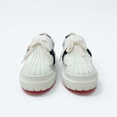 クリスチャンディオール CHRISTIAN DIOR Dior-ID スニーカー 靴 シューズ レザー ラバー ホワイト ブラック ロゴ ベルクロ