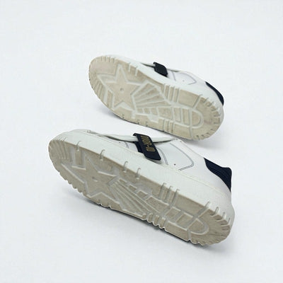 クリスチャンディオール CHRISTIAN DIOR Dior-ID スニーカー 靴 シューズ レザー ラバー ホワイト ブラック ロゴ ベルクロ