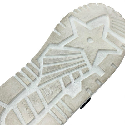 クリスチャンディオール CHRISTIAN DIOR Dior-ID スニーカー 靴 シューズ レザー ラバー ホワイト ブラック ロゴ ベルクロ