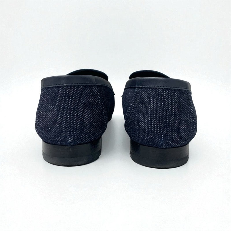 エルメス HERMES ロワイヤル ローファー 革靴 靴 シューズ デニム