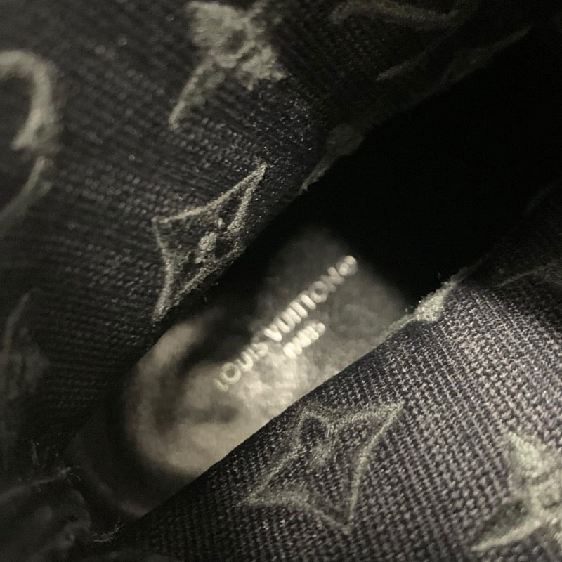 ルイヴィトン LOUIS VUITTON シルエットライン モノグラム ブーツ ショートブーツ 靴 シューズ ファブリック レザー ブラック ブラウン アンクルブーツ ニット ソックスブーツ