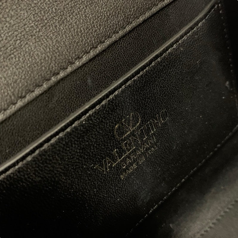 ヴァレンティノ VALENTINO ハンドバッグ ブラック Vスリング ラインストーン 2WAY スパークリング エンブロイダリー パーティーバッグ