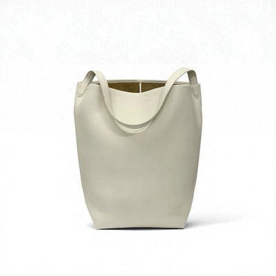 ザロウ The Row バッグ トートバッグ レザー アイボリー Large N/S Park ロゴ