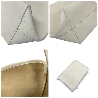 ザロウ The Row バッグ トートバッグ レザー アイボリー Large N/S Park ロゴ