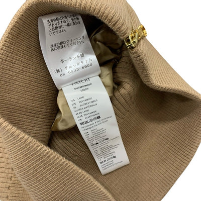 パトゥ PATOU アウター ウール ベージュ ブラック ボンバージャケット ブルゾン ダブルジップ