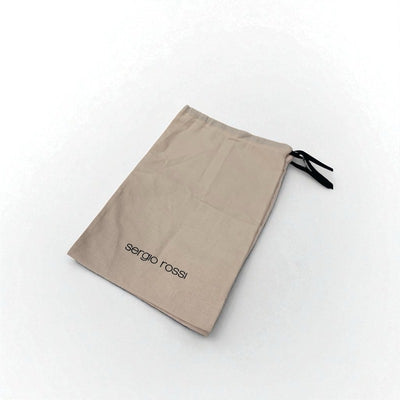 セルジオロッシ sergio rossi SR1 パンプス 靴 シューズ メッシュ スエード ブラック 黒 ビジュー パーティーシューズ