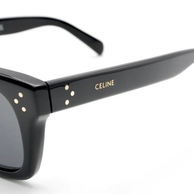 セリーヌ CELINE サングラス ブラック ゴールド シルバー ロゴ アイウェア ユニセックス