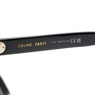 セリーヌ CELINE サングラス ブラック ゴールド シルバー ロゴ アイウェア ユニセックス