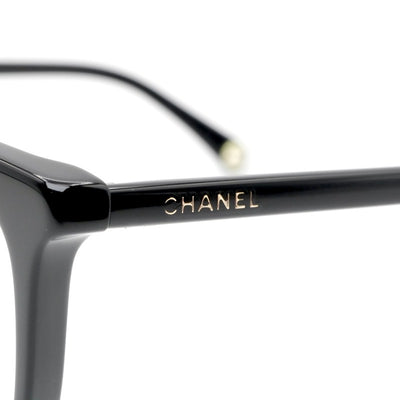 シャネル CHANEL メガネ ブラック ココマーク ロゴ アイウェア