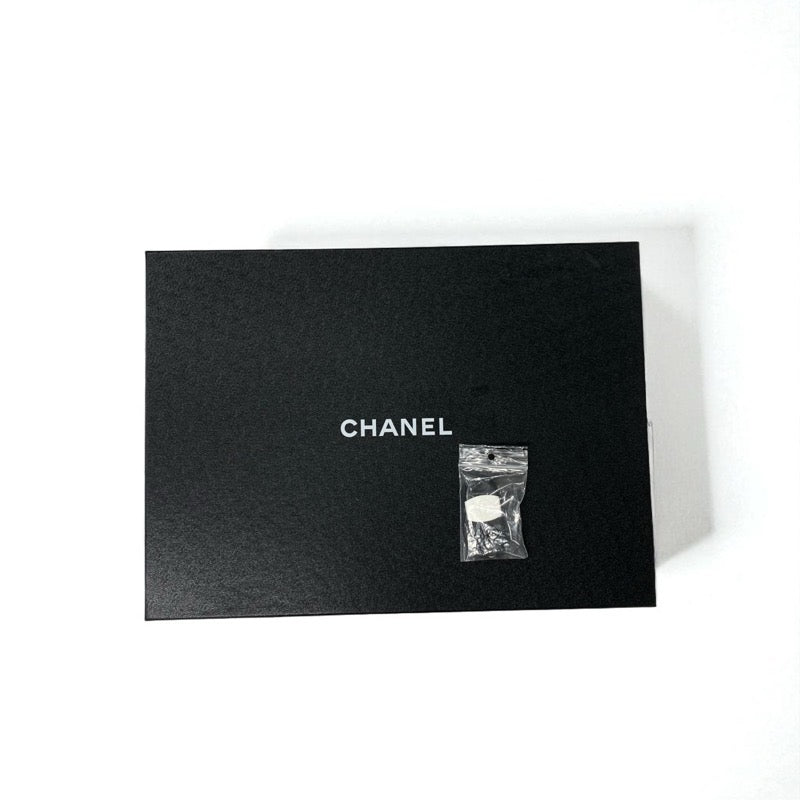 シャネル CHANEL ブーツ ロングブーツ 靴 シューズ ナイロン ネイビー ブラック ココマーク スノーブーツ ミディアムブーツ
