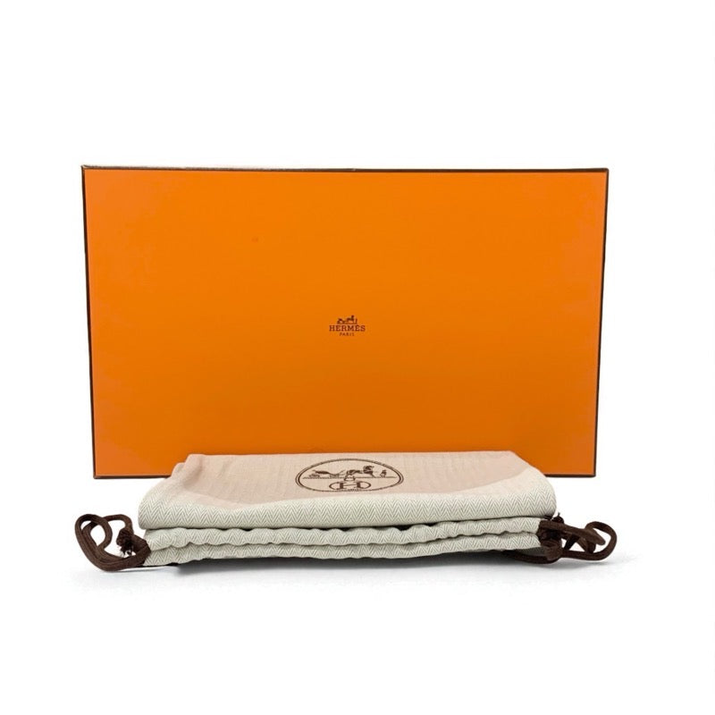 エルメス HERMES H スニーカー 靴 シューズ スエード ファブリック ホワイト 未使用 ベルクロ