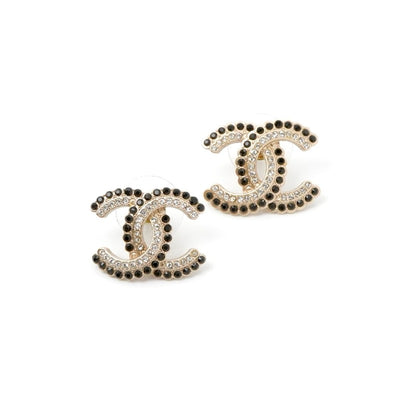シャネル CHANEL ピアス イヤリング ゴールド ココマーク ラインストーン