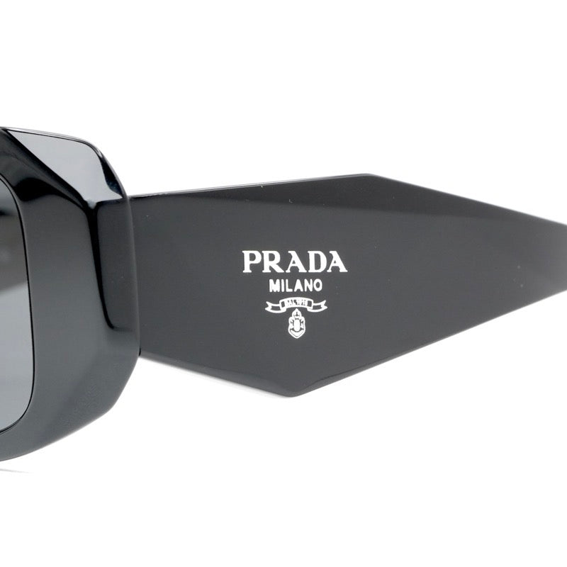 プラダ PRADA サングラス ブラック シルバー シンボル ロゴ アイウェア ユニセックス
