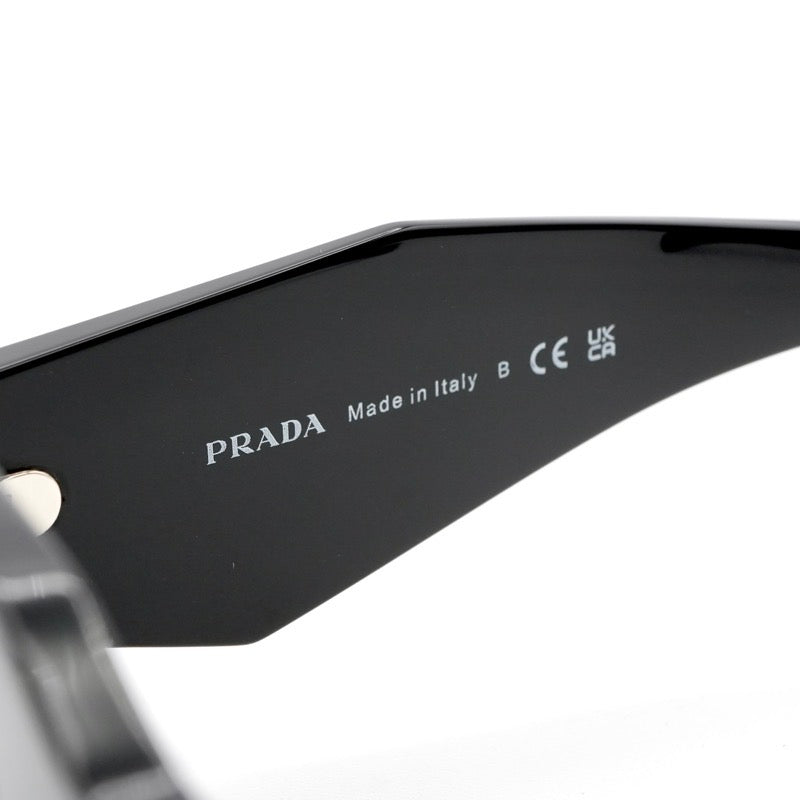 プラダ PRADA サングラス ブラック シルバー シンボル ロゴ アイウェア ユニセックス