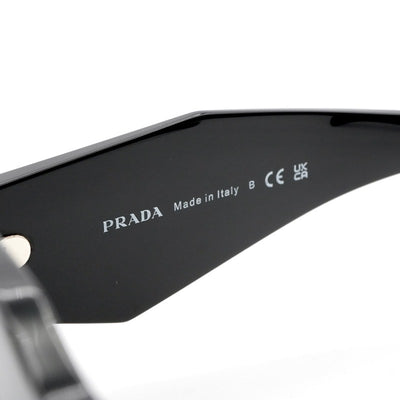 プラダ PRADA サングラス ブラック シルバー シンボル ロゴ アイウェア ユニセックス