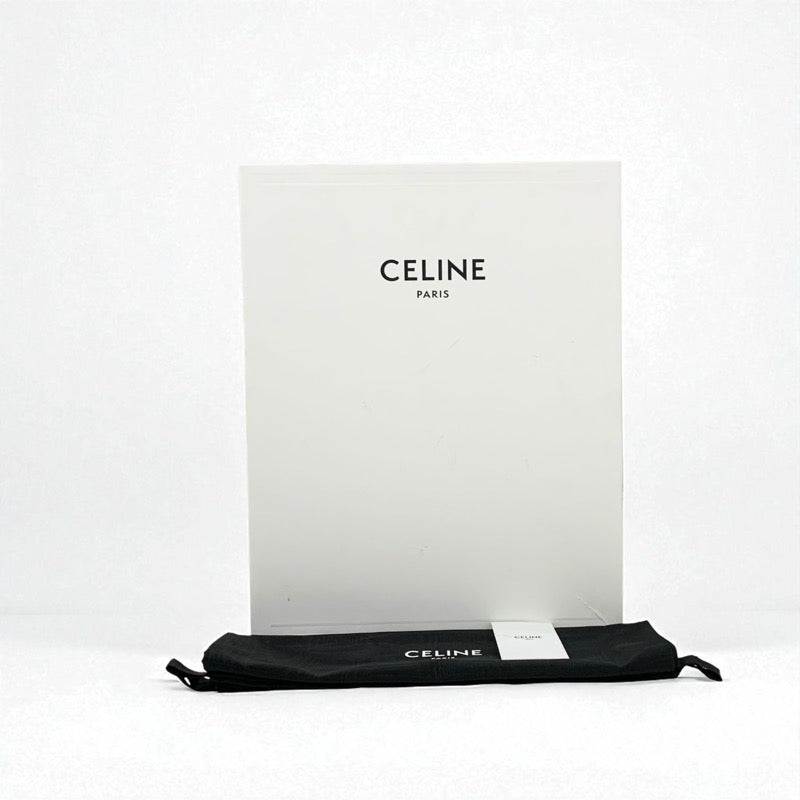 セリーヌ CELINE ハーネス ブーツ ショートブーツ 靴 シューズ レザー ブラック 黒 ゴールド トリオンフ ベルト ミッドバイカーブーツ