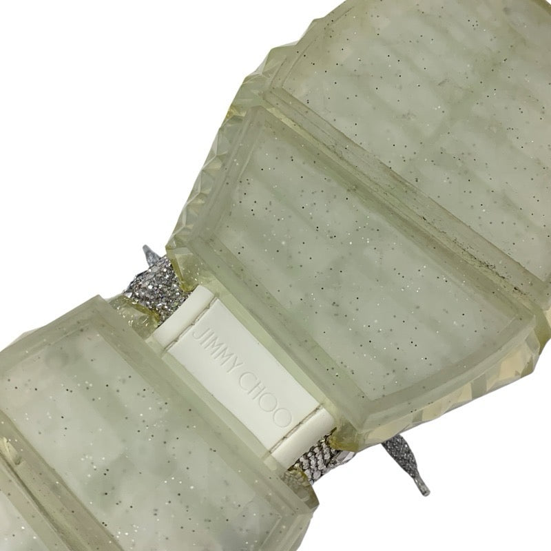 ジミーチュウ JIMMY CHOO ダイヤモンド スニーカー 靴 シューズ スワロフスキー シルバー クリスタル ロゴ ビジュー