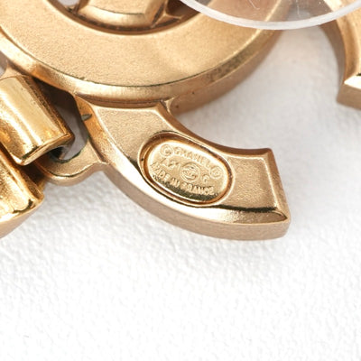 シャネル CHANEL ピアス イヤリング ゴールド ココマーク ラインストーン