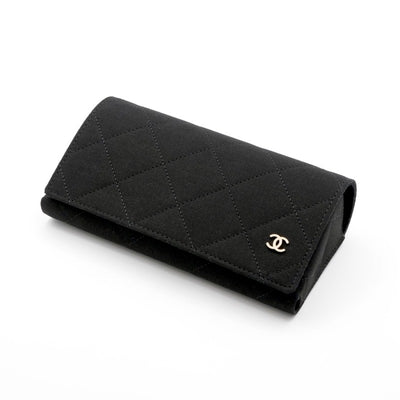シャネル CHANEL メガネ ブラック ゴールド ココマーク ラインストーン アイウェア ロゴ