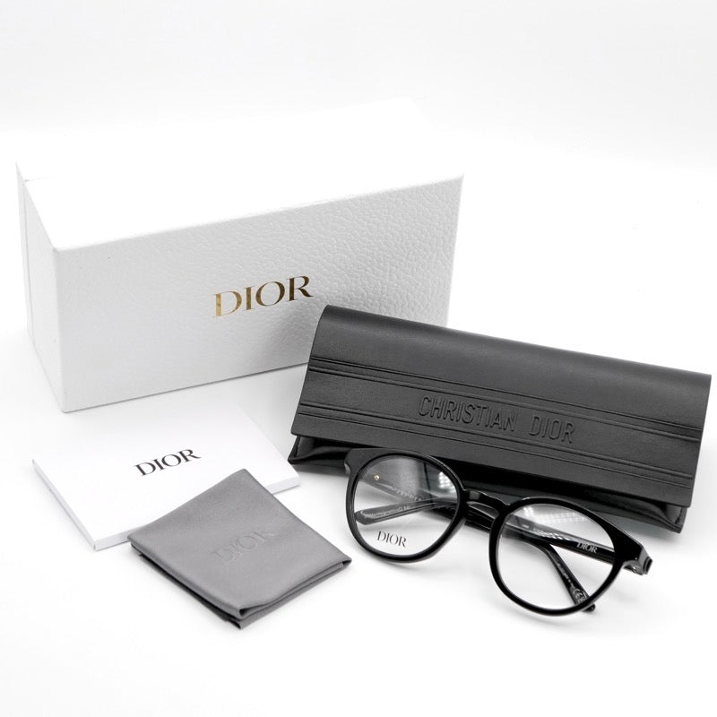 クリスチャンディオール CHRISTIAN DIOR 30 Montaigne Mini メガネ ブラック CDロゴ アイウェア