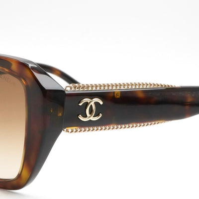 シャネル CHANEL サングラス ブラウン ゴールド ココマーク アイウェア ロゴ