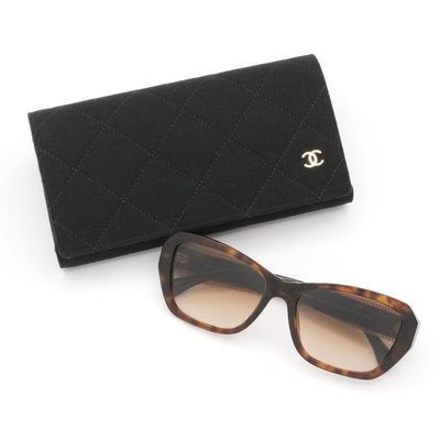 シャネル CHANEL サングラス ブラウン ゴールド ココマーク アイウェア ロゴ
