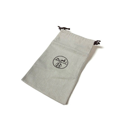 エルメス HERMES ジジ サンダル 靴 シューズ レザー ブラック シルバー ケリー金具 ミュール