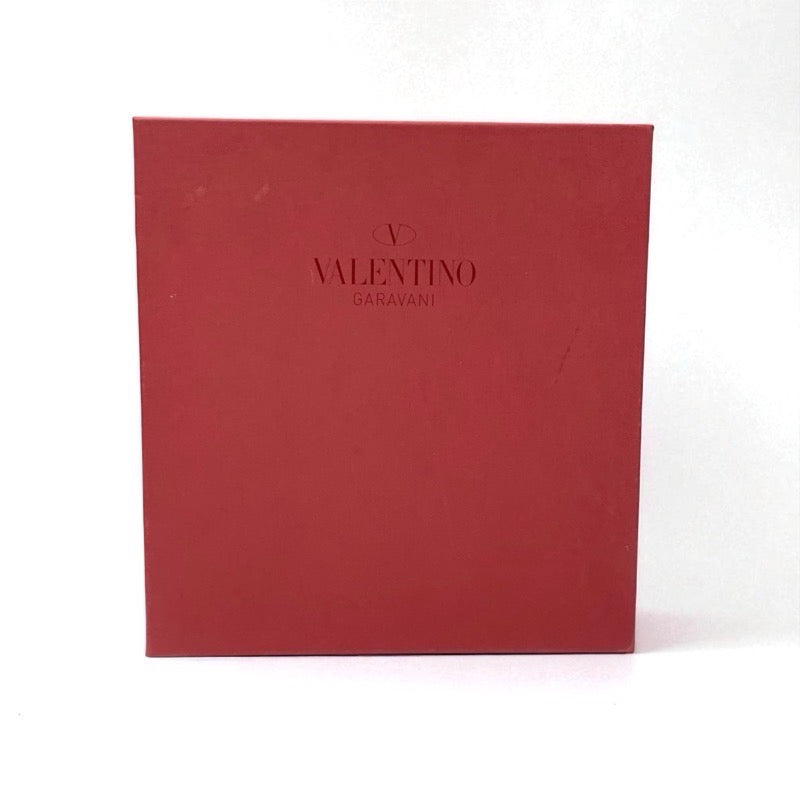 ヴァレンティノ VALENTINO ブーツ ショートブーツ 靴 シューズ レザー ブラック 黒 ゴールド 未使用 ロックスタッズ ベルト