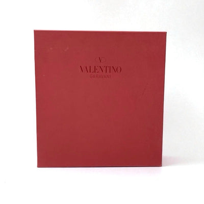 ヴァレンティノ VALENTINO ブーツ ショートブーツ 靴 シューズ レザー ブラック 黒 ゴールド 未使用 ロックスタッズ ベルト