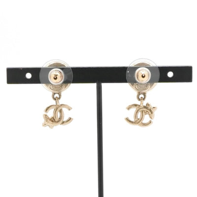 シャネル CHANEL ピアス イヤリング ゴールド ココマーク ラインストーン