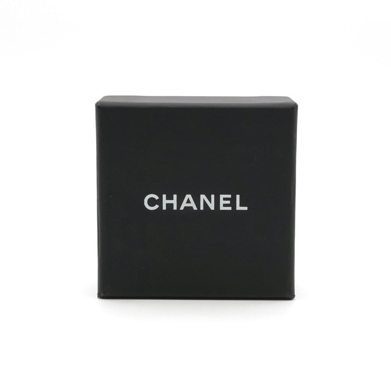 シャネル CHANEL ピアス イヤリング ゴールド ココマーク ラインストーン ハーフフープ
