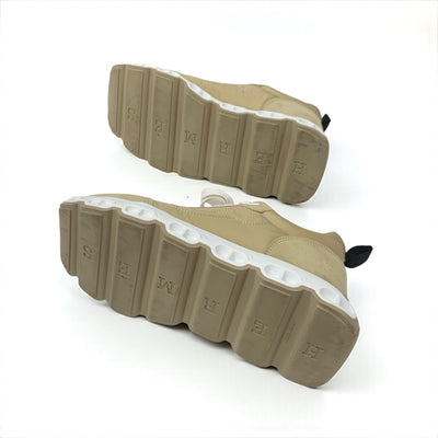 エルメス HERMES インパルス スニーカー 靴 シューズ ファブリック スエード ベージュ シェーヌダンクル