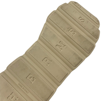 エルメス HERMES インパルス スニーカー 靴 シューズ ファブリック スエード ベージュ シェーヌダンクル