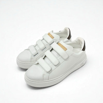 ルイヴィトン LOUIS VUITTON タイムアウトライン モノグラム スニーカー 靴 シューズ レザー ホワイト 白 モノグラム ロゴ