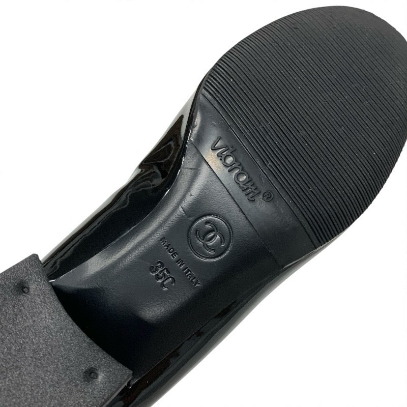 シャネル CHANEL ブーツ ショートブーツ 靴 シューズ パテント ファブリック ブラック シルバー ココマーク ラメ ソックスブーツ