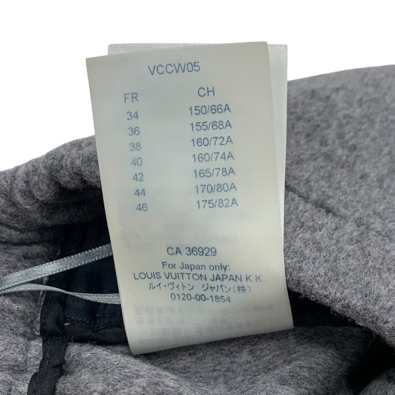 ルイヴィトン LOUIS VUITTON ボトムス ウール グレー ショートパンツ ロゴ