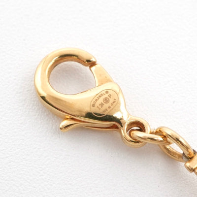 シャネル CHANEL ネックレス ペンダント チョーカー ゴールド ホワイト ココマーク ハート