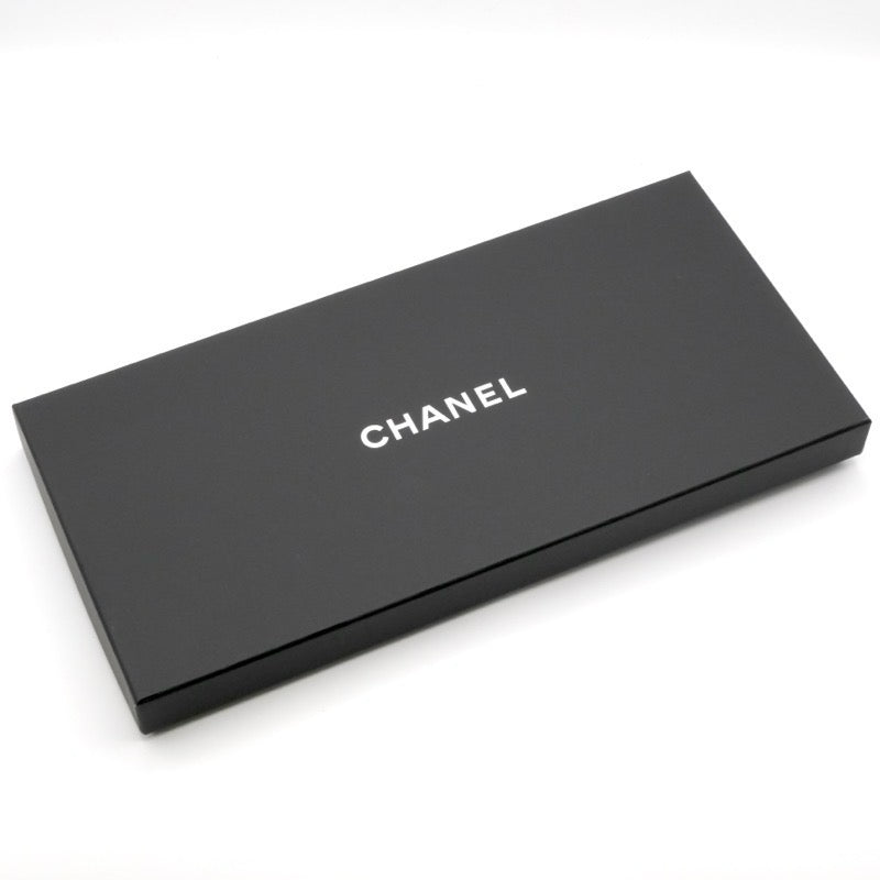 シャネル CHANEL サスペンダー ブラック シルバー ココマーク チェーン