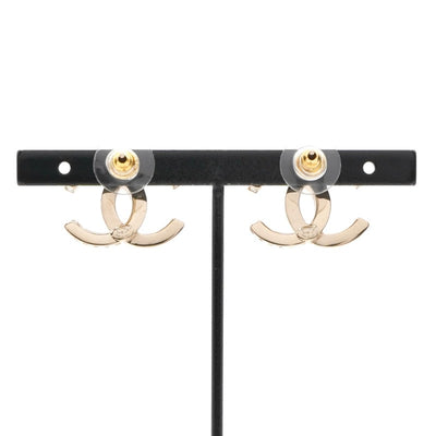 シャネル CHANEL ピアス イヤリング ゴールド ココマーク ラインストーン