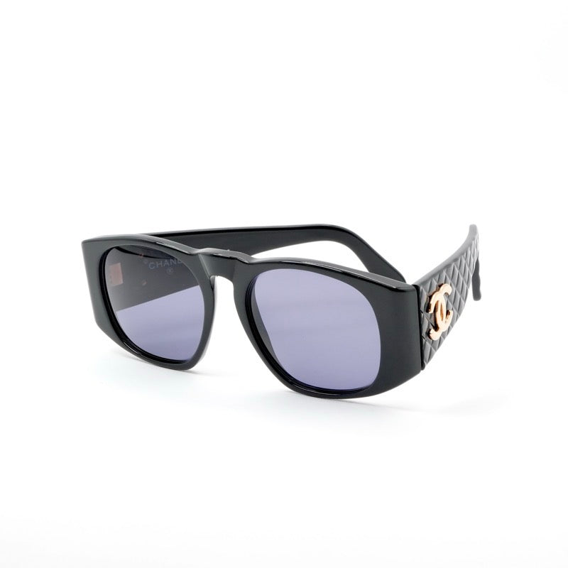 シャネル CHANEL サングラス ブラック ゴールド ココマーク アイウェア