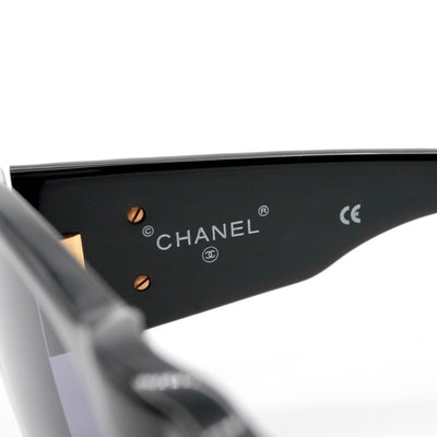 シャネル CHANEL サングラス ブラック ゴールド ココマーク アイウェア マトラッセ