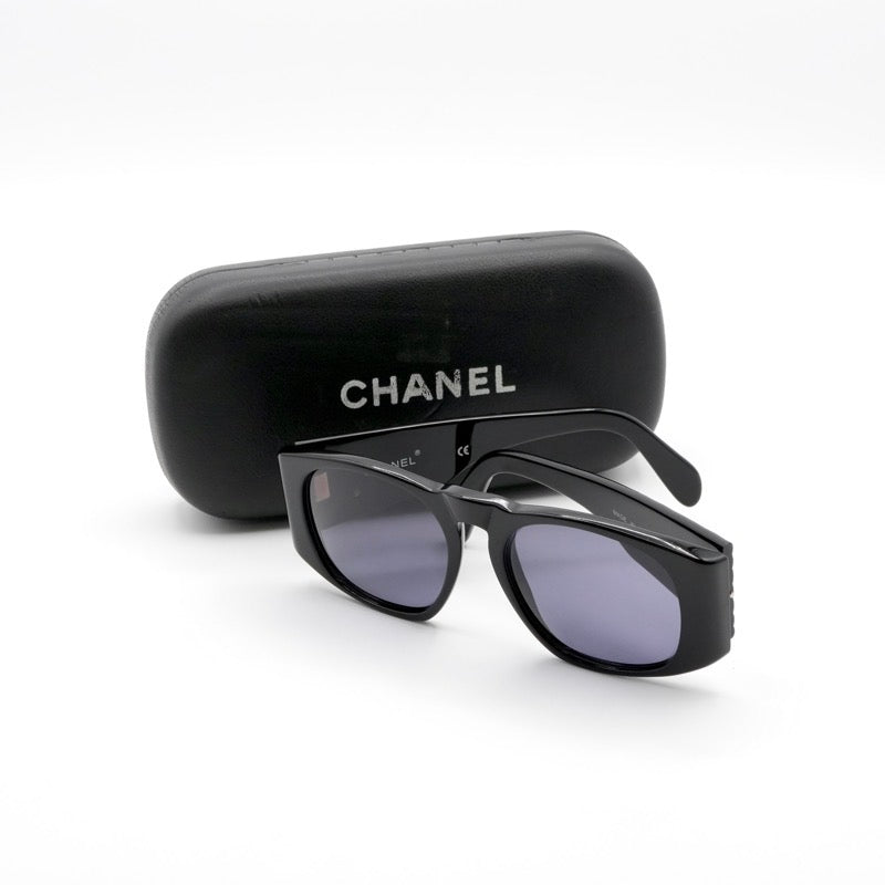 シャネル CHANEL サングラス ブラック ゴールド ココマーク アイウェア マトラッセ