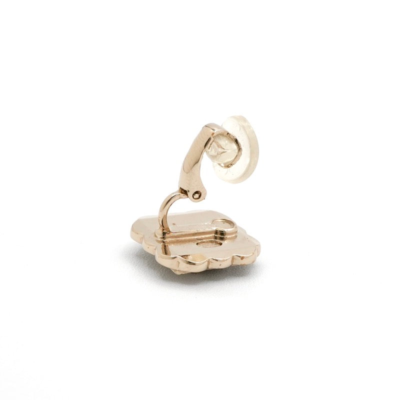シャネル CHANEL ピアス イヤリング ゴールド ブラック グレー ココマーク